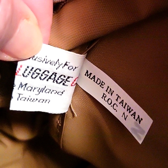 Amelia Earhart Small Carry-On Made For The Baltimore Luggage Co - Picture 10 of 10